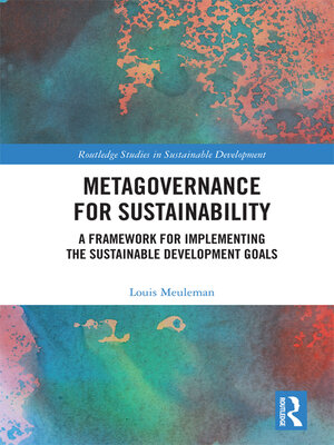 cover image of Metagovernance for Sustainability